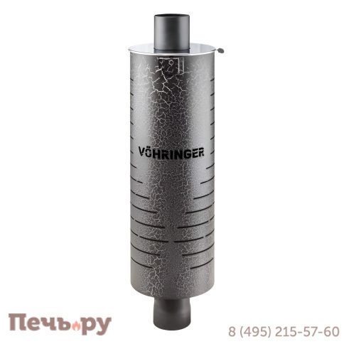 Дымоход - конвектор Ферингер с резной корзиной д.115, высота 0,7м фото 2