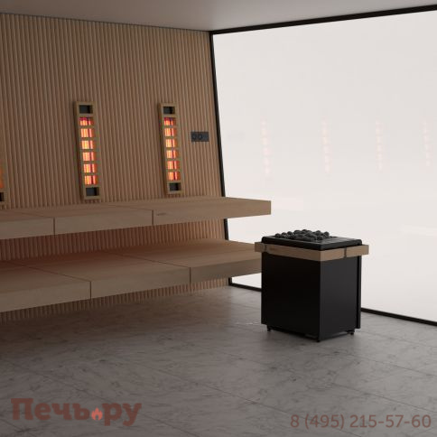 Электрическая печь Harvia Sentio Concept R Black 15  кВт (без пульта) фото 7