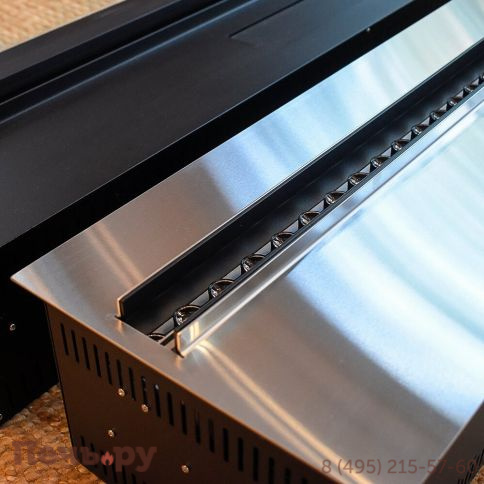 Электрический паровой камин Schones Feuer 3D FireLine 1000 Pro со стальной крышкой фото 4