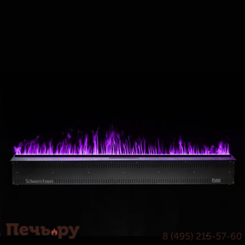 Электрический паровой камин Schones Feuer 3D FireLine 1500 RGB  фото 6