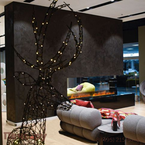 Электрический паровой камин Schones Feuer 3D FireLine 2000 Pro фото 4