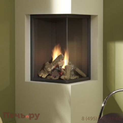 Газовая топка Dru Paco inset/outset фото