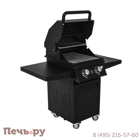 Газовый гриль B-fire Bizon Black 2 (складные столики) фото 3