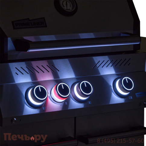 Газовый гриль Primeliner S class 3B комплектация Delux фото 34