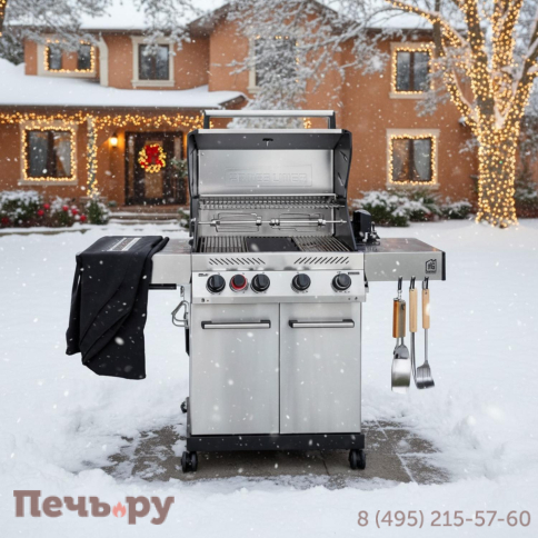 Газовый гриль Primeliner S class 3B комплектация Delux фото 5