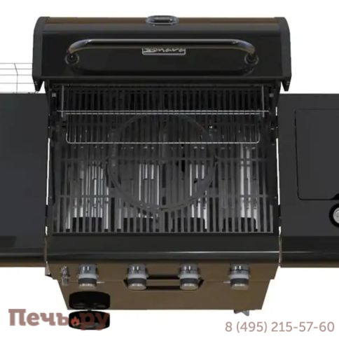 Газовый гриль Sahara A450 Performer 4B BBQ Black фото 12