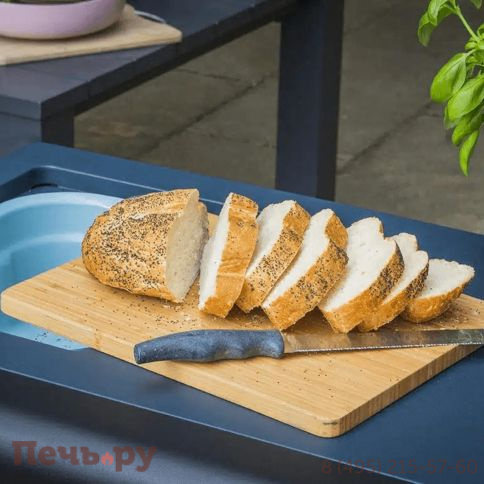 Газовый гриль Sahara X475 4 B BBQ Trolley Smokey Teal фото 6