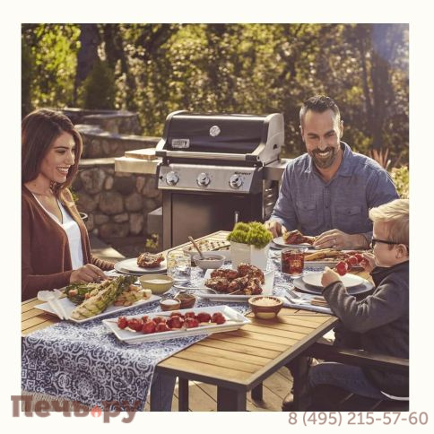 Газовый гриль Weber Spirit E-315 GBS фото 6