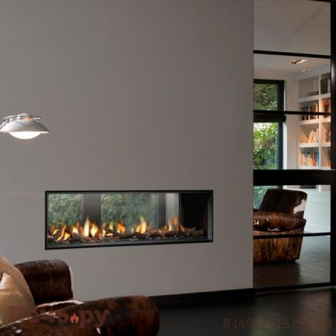 Газовый камин BellFires Horizon Bell L Tunnel 3 фото