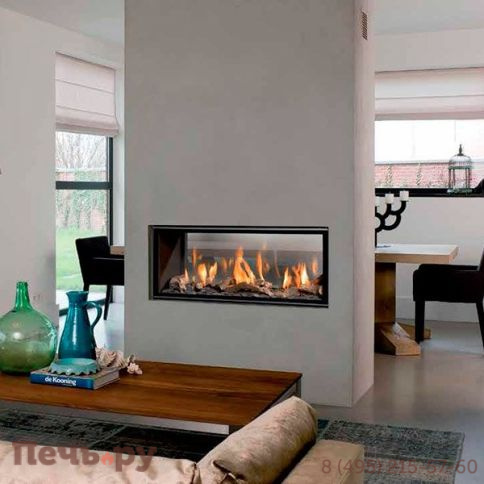 Газовый камин BellFires Horizon Bell S Tunnel 3 фото