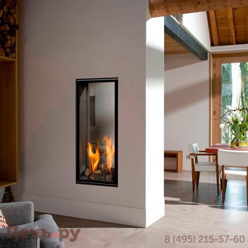 Газовый камин BellFires Vertical Bell M Tunnel 3 фото