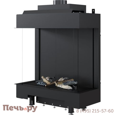 Газовый камин Kratki Leo/LP/76/62/G31/37MBAR балонный газ фото 2