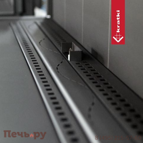 Газовый камин Kratki Pro Leo/100/Tunel/G20 (магистральный газ) фото 3