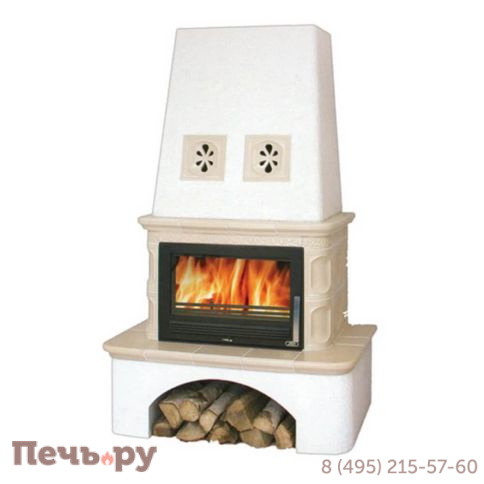 Готовый камин ABX Laponie с теплообменником фото 2