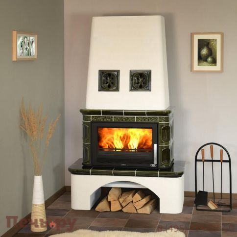 Готовый камин ABX Laponie с теплообменником фото 3