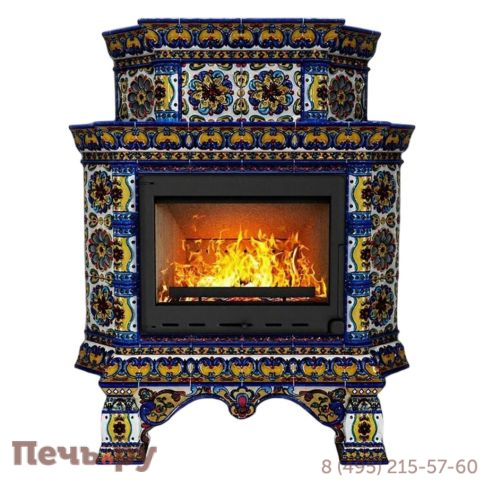 Готовый камин КимрПечь Кострома двухъярусный угловой с топкой Астов МЛ 700 фото 16