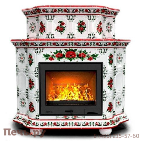 Готовый камин КимрПечь Прованс двухъярусный угловой с топкой Астов МЛ 700 фото 14