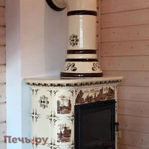 Готовый камин КимрПечь Прованс пристенный фото 32