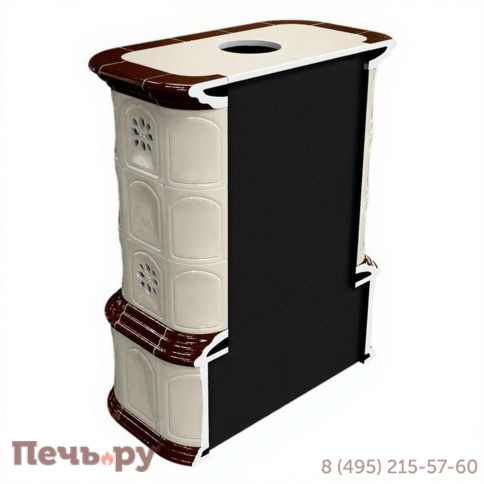 Готовый камин КимрПечь Прованс с дровником пристенный с топкой Астов К7454 фото 18