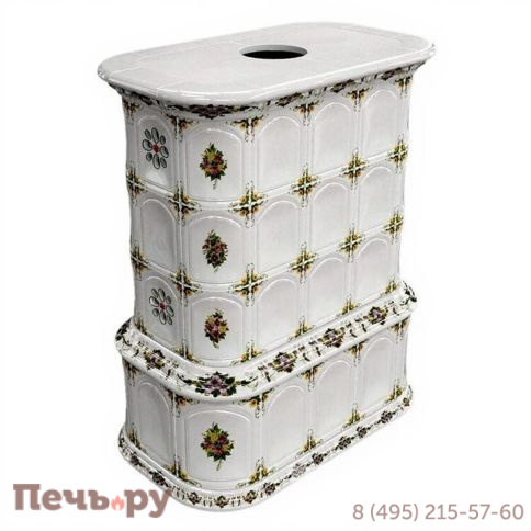 Готовый камин КимрПечь Прованс с дровником центральный с топкой Астов МЛ 700 фото 18