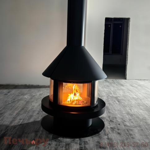 Готовый камин Rocal Gala черный фото 13