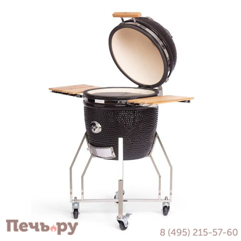 Гриль Yakiniku Kamado Large вкл. основание, боковые столики и Pro набор фото 6