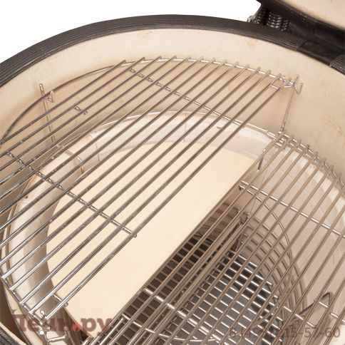 Гриль Yakiniku Kamado Large вкл. основание, боковые столики и Pro набор фото 8