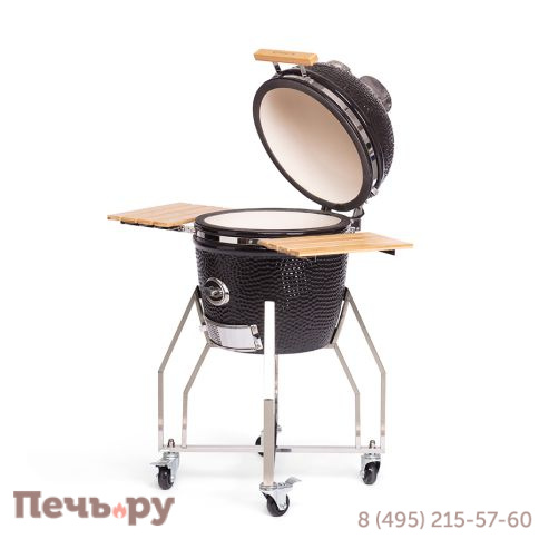 Гриль Yakiniku Kamado Medium вкл. базу с колесиками и боковые столики фото 9