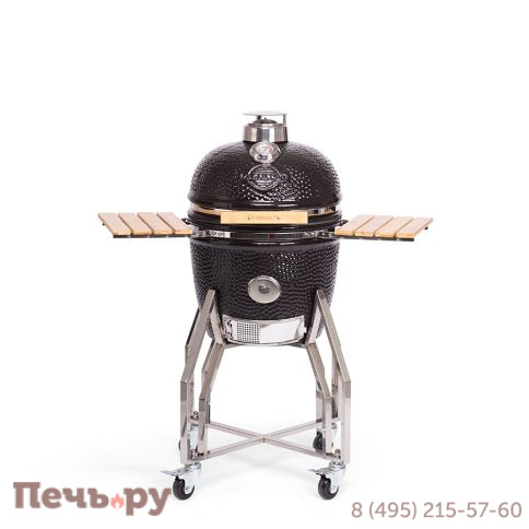 Гриль Yakiniku Kamado Medium вкл. базу с колесиками и боковые столики фото