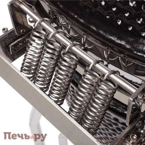 Гриль Yakiniku Kamado XLarge вкл. основание, боковые столики и Pro набор фото 7