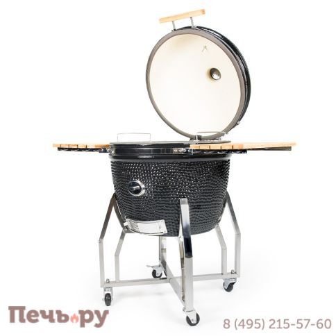 Гриль Yakiniku Kamado XXLarge вкл. основание, боковые столики, Pro набор и чехол фото 7