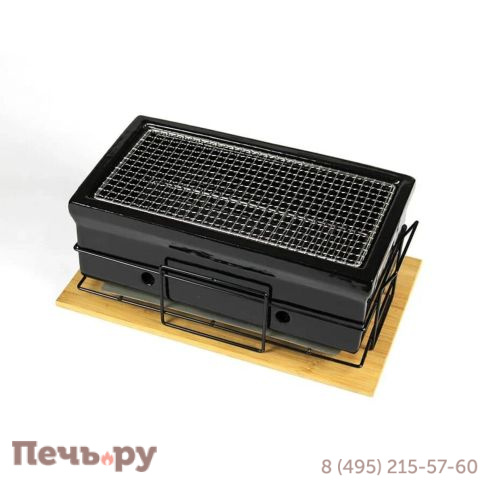 Гриль Yakiniku Shichirin Black Edition прямоугольный фото