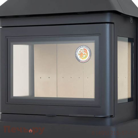 Камин ЭкоКамин Прага три стекла (РК 001) фото 3