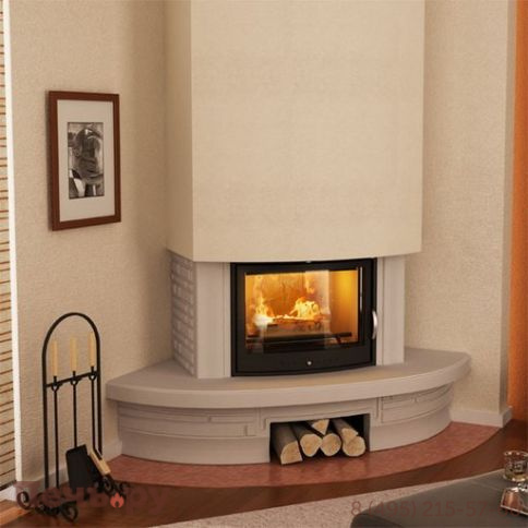 Камин Мета (облицовка Ода 700/800 и топка Панорама 700) фото