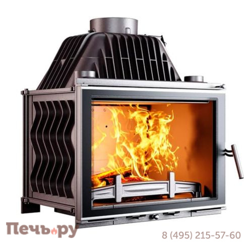 Каминная чугунная топка Kaw-Met W17 Dekor 16 кВт W17 фото 4