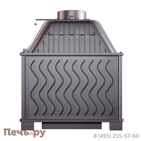 Каминная чугунная топка Kaw-Met W17 Dekor 16 кВт W17 фото 8