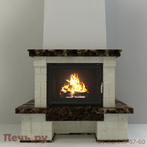 Каминная облицовка FireBird Селигер (для топок Antek) фото