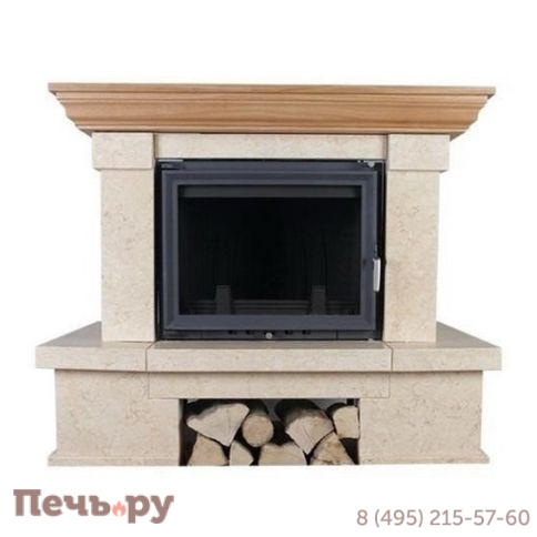 Каминная облицовка Kratki Milano (Oliwia, Wiktor) фото