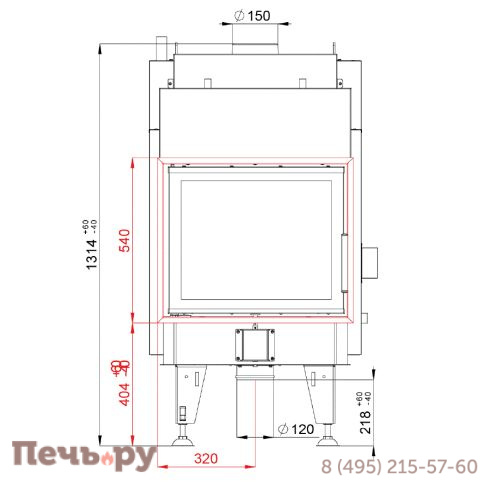Каминная топка BeF Home Aqualite 6 фото 4
