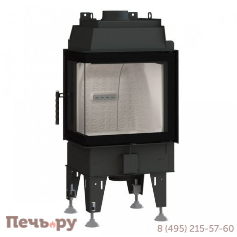 Каминная топка BeF Home Therm 6 угловая фото