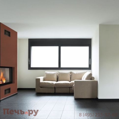 Каминная топка BeF Home Therm 8 угловая фото 3