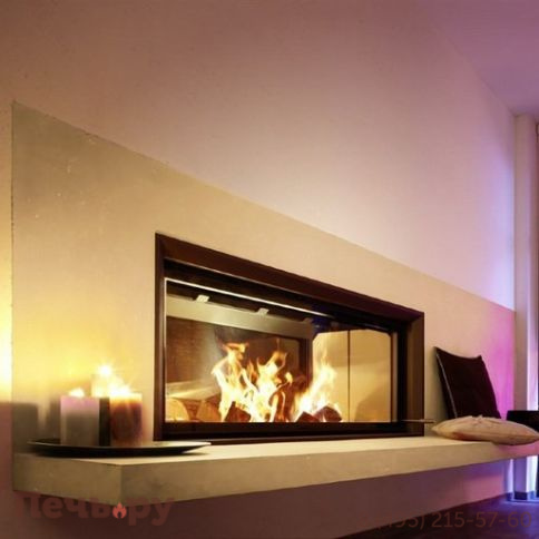 Каминная топка Brunner Architektur-Kamin 53/135 с подъемом фото 5