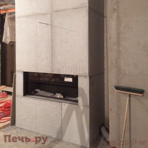 Каминная топка Brunner Architektur-Kamin 53/135 с подъемом фото 6