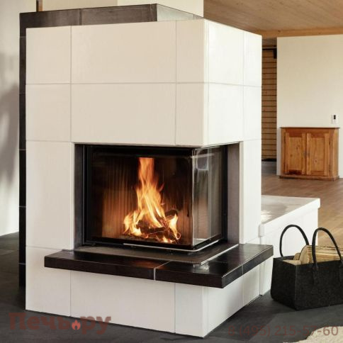 Каминная топка Brunner Eck-Kamin 57/67/44 с подъемом фото 6