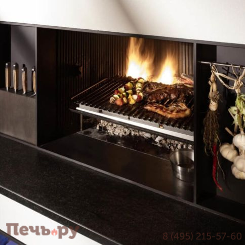 Каминная топка Brunner Urfeuer KuchenKamin кухонная открытая топка 50/66 фото 3