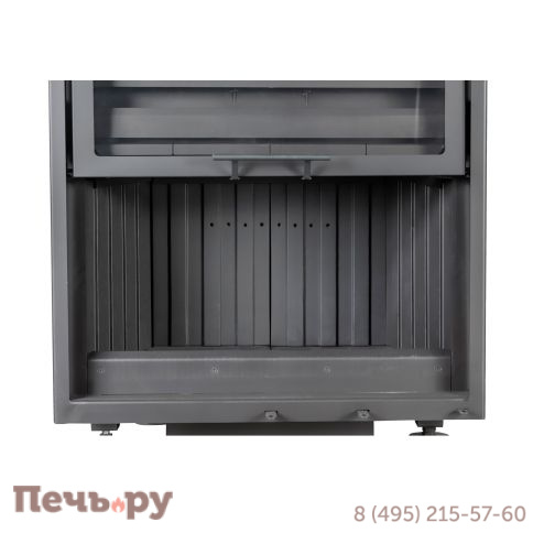 Каминная топка ЭкоКамин Альфа 800KB с контргрузом черный шамот фото 12