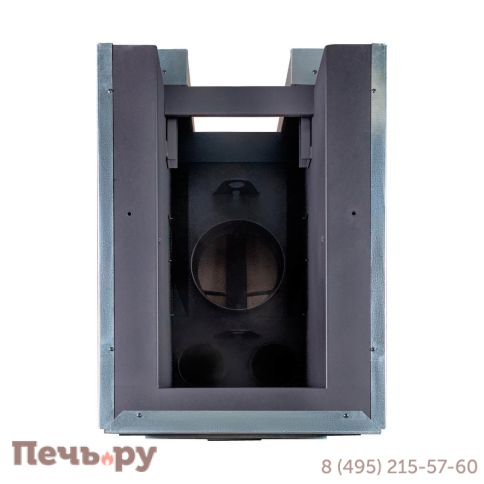 Каминная топка ЭкоКамин Дельта 700 P три стекла подовое горение принтинг фото 6