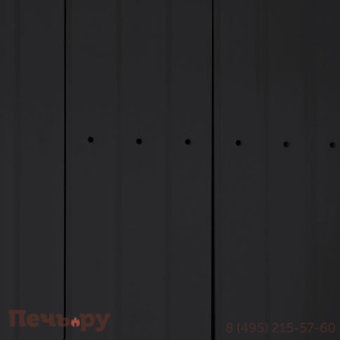 Каминная топка ЭкоКамин Вега 1000 TB туннельная черный шамот фото 9