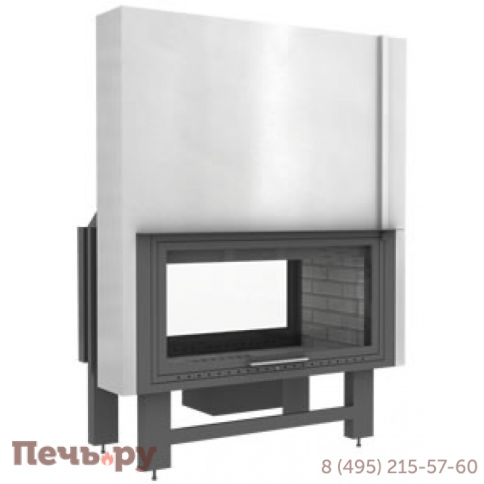 Каминная топка FireHursan H2HC 110 фото