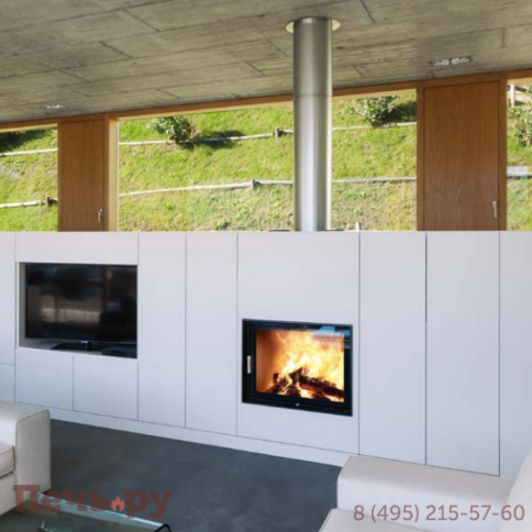 Каминная топка Hoxter Haka 63/51WI+ двойное остекление фото 5